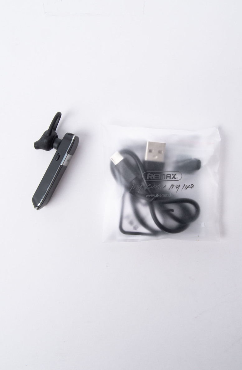 Remax RB-T36 Earbud Bluetooth Handsfree Μαύρο
