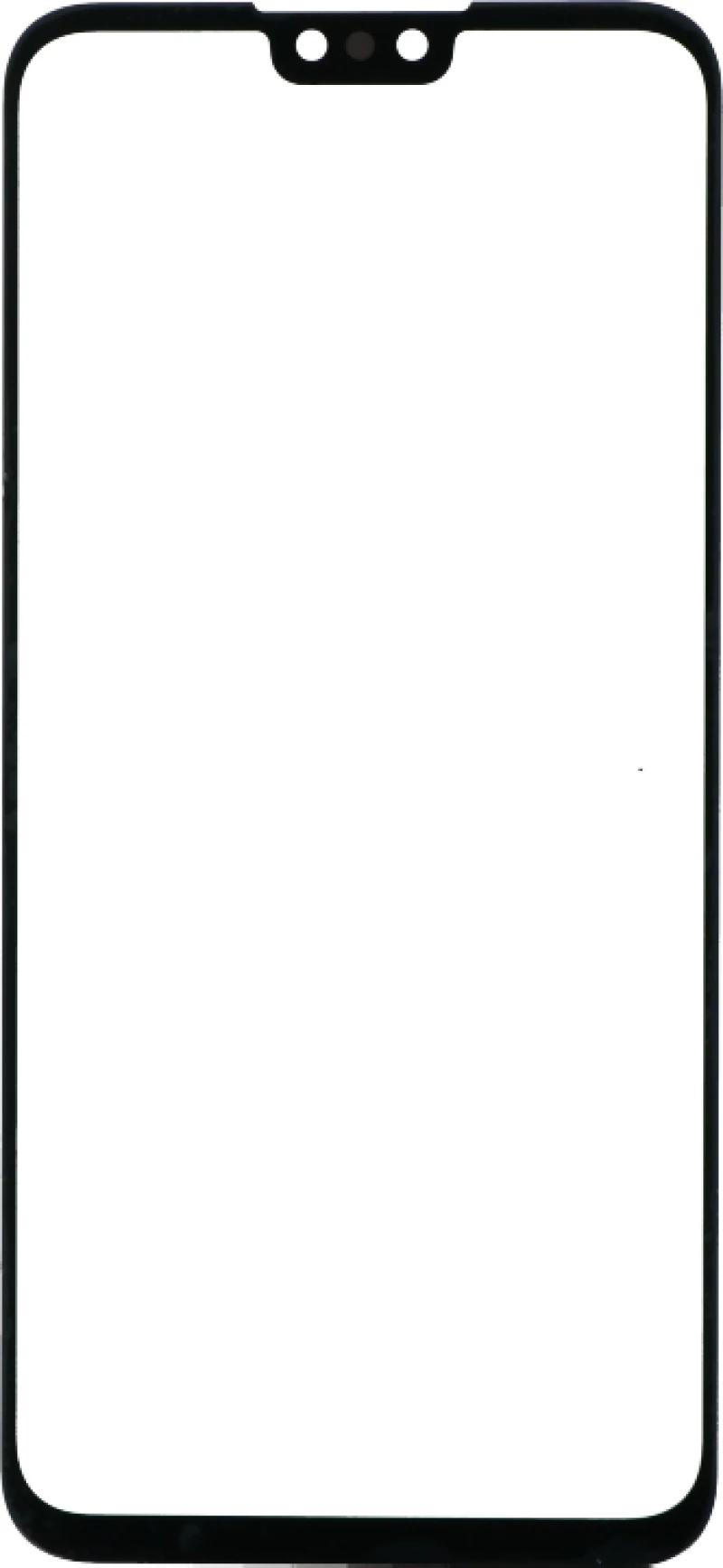 Τζάμι Επισκευής Οθόνης / Glass Lens for Huawei Y9 (2019)/Enjoy 9 Plus Black