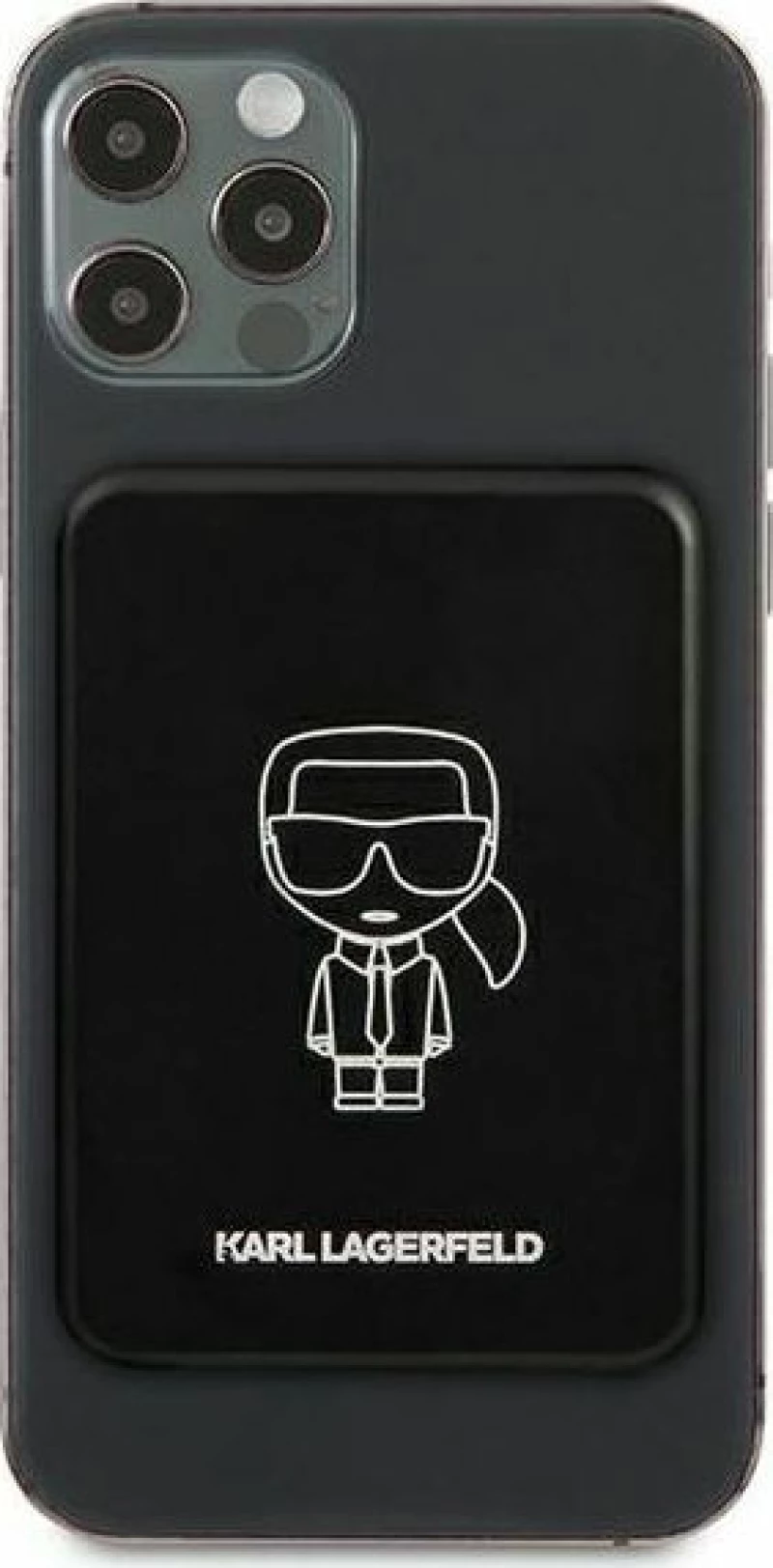 Karl Lagerfeld Power Bank KLPBMSOIBK 3000mAh 5W Μαύρο