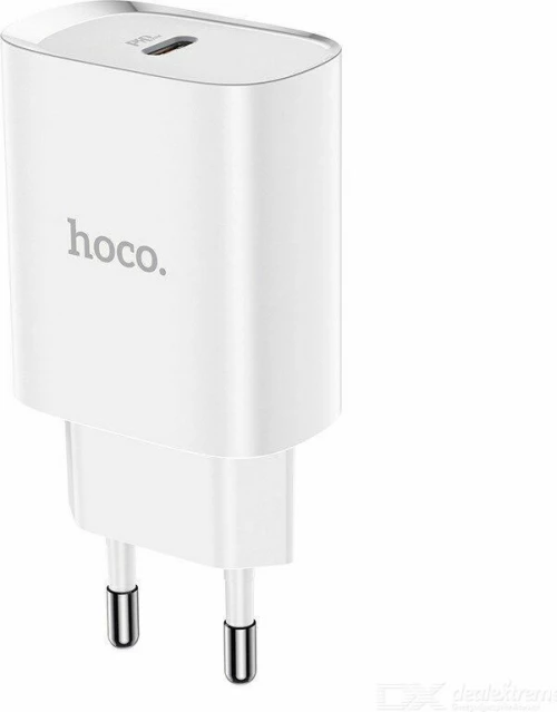 Hoco USB-C Wall Adapter Λευκό (N14)