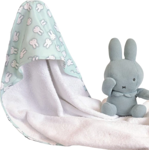Miffy Βρεφικό Μπουρνούζι Κάπα Miffy Mint