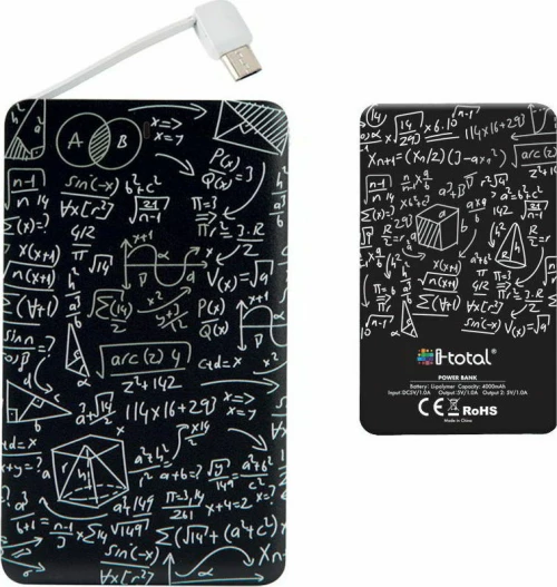 I-Total Power Bank Math 4000mAh