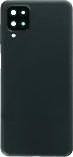 Καπάκι Μπαταρίας / Battery Door with Back Camera Lens and Bezel for Samsung Galaxy A12 Black