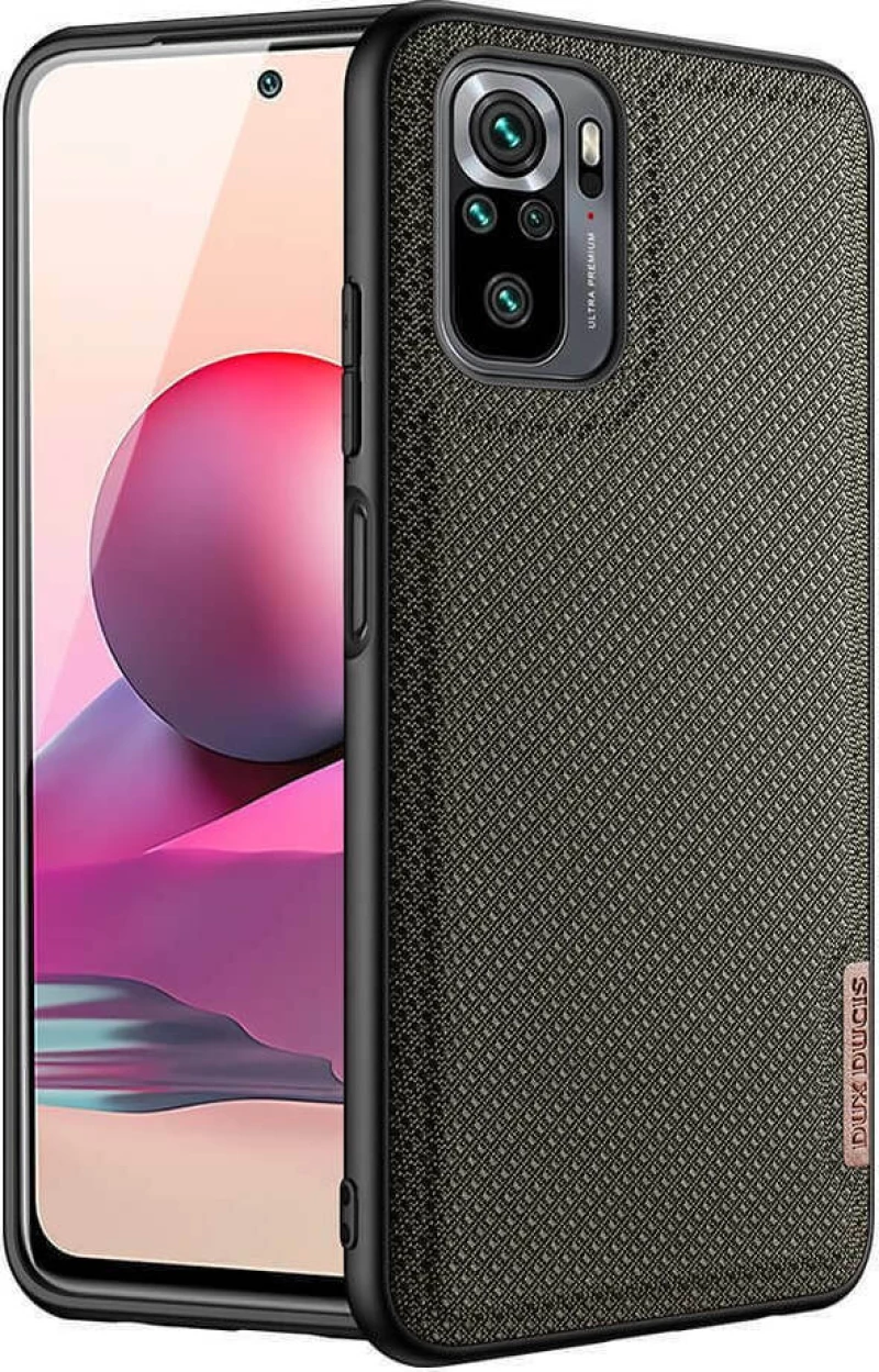 Dux Ducis Fino Back Cover Σιλικόνης / Υφασμάτινο Πράσινο (Redmi Note 10 / 10s)