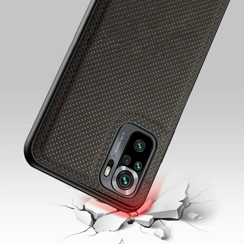 Dux Ducis Fino Back Cover Σιλικόνης / Υφασμάτινο Πράσινο (Redmi Note 10 / 10s)