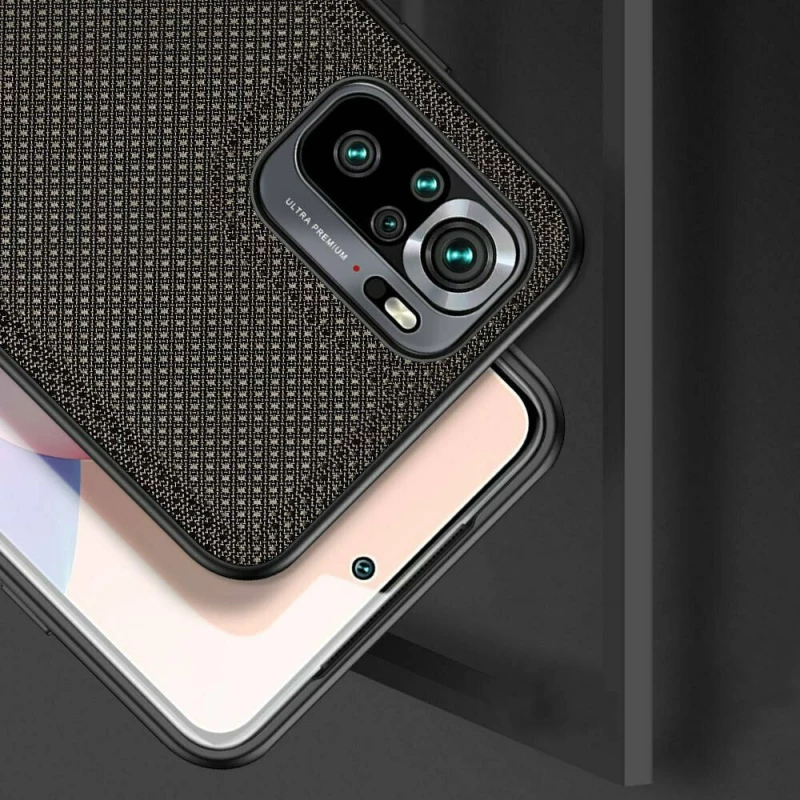 Dux Ducis Fino Back Cover Σιλικόνης / Υφασμάτινο Πράσινο (Redmi Note 10 / 10s)