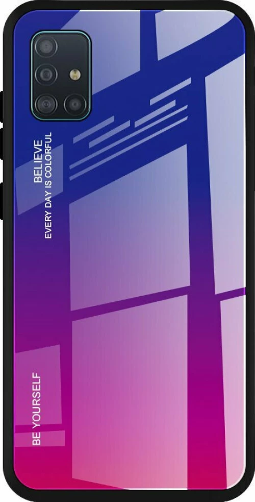 Gradient Glass Back Cover Composite Blue/Purple (Galaxy A51)