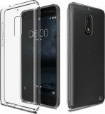 Back Cover Σιλικόνης Διάφανο (Nokia 6)