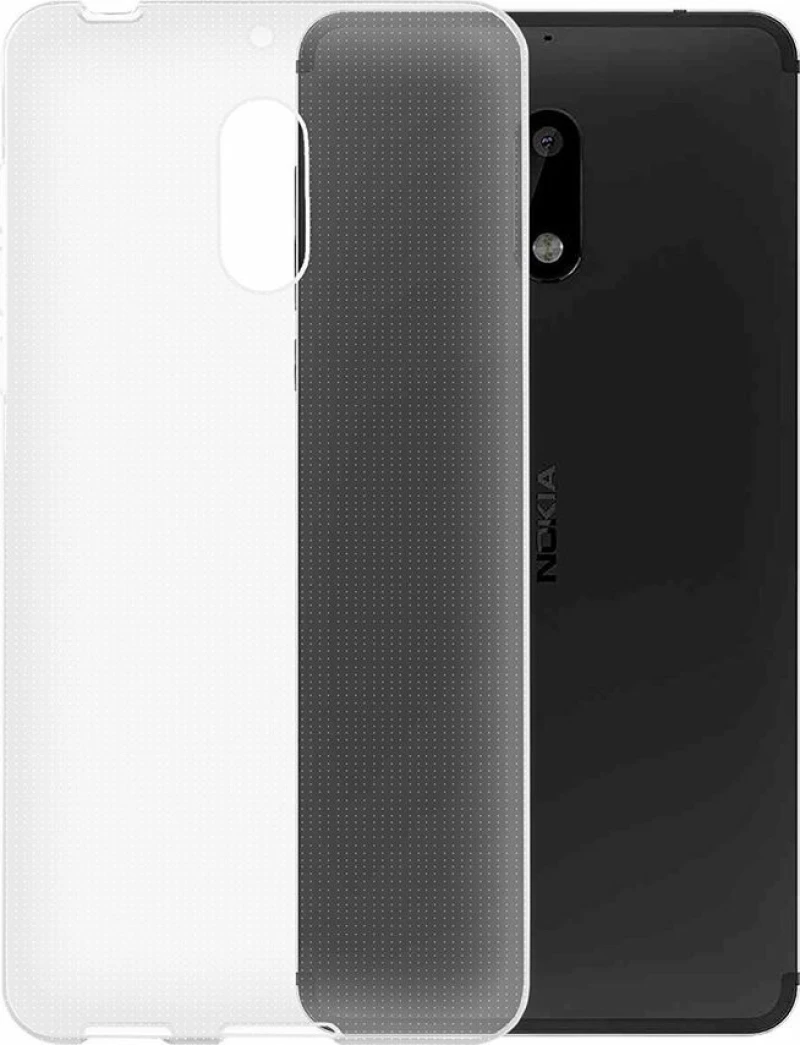 Back Cover Σιλικόνης Διάφανο (Nokia 6)
