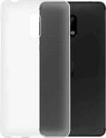 Back Cover Σιλικόνης Διάφανο (Nokia 6)
