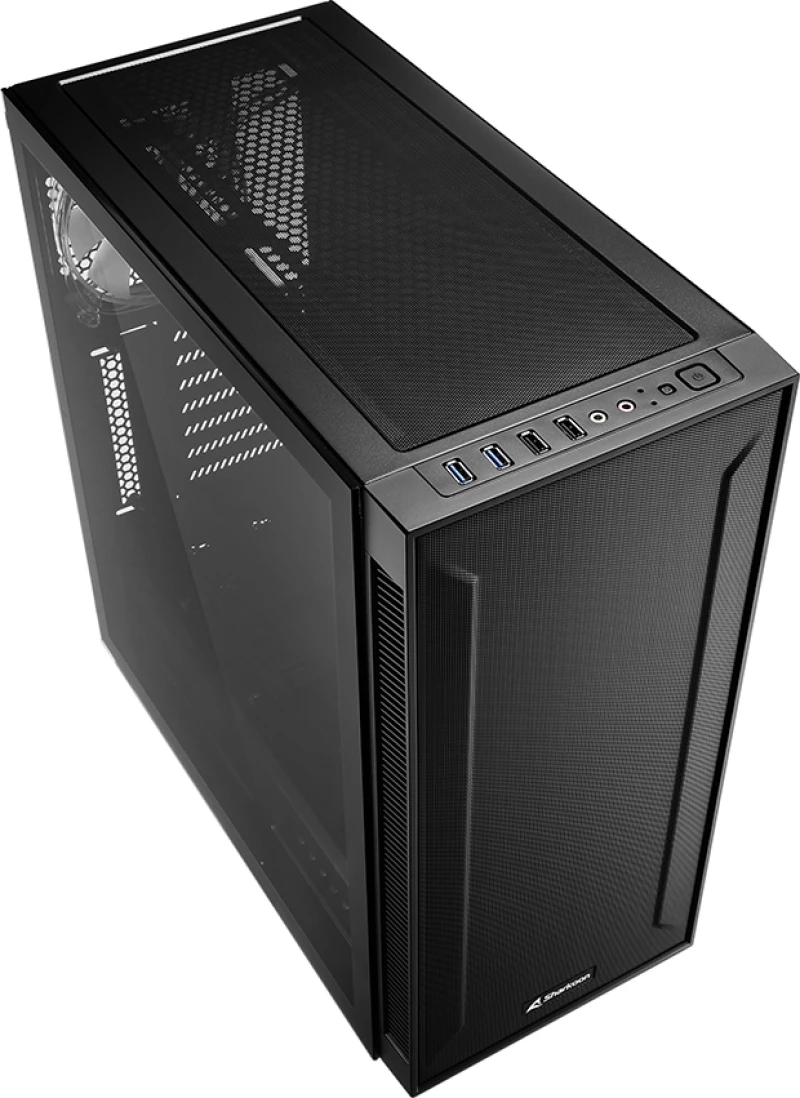 Sharkoon Tg6M Rgb Tower Μαύρος (Μαύρο)