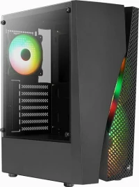 Aerocool WAVEBKV3 κουτί υπολογιστή Μαύρος (Μαύρο)