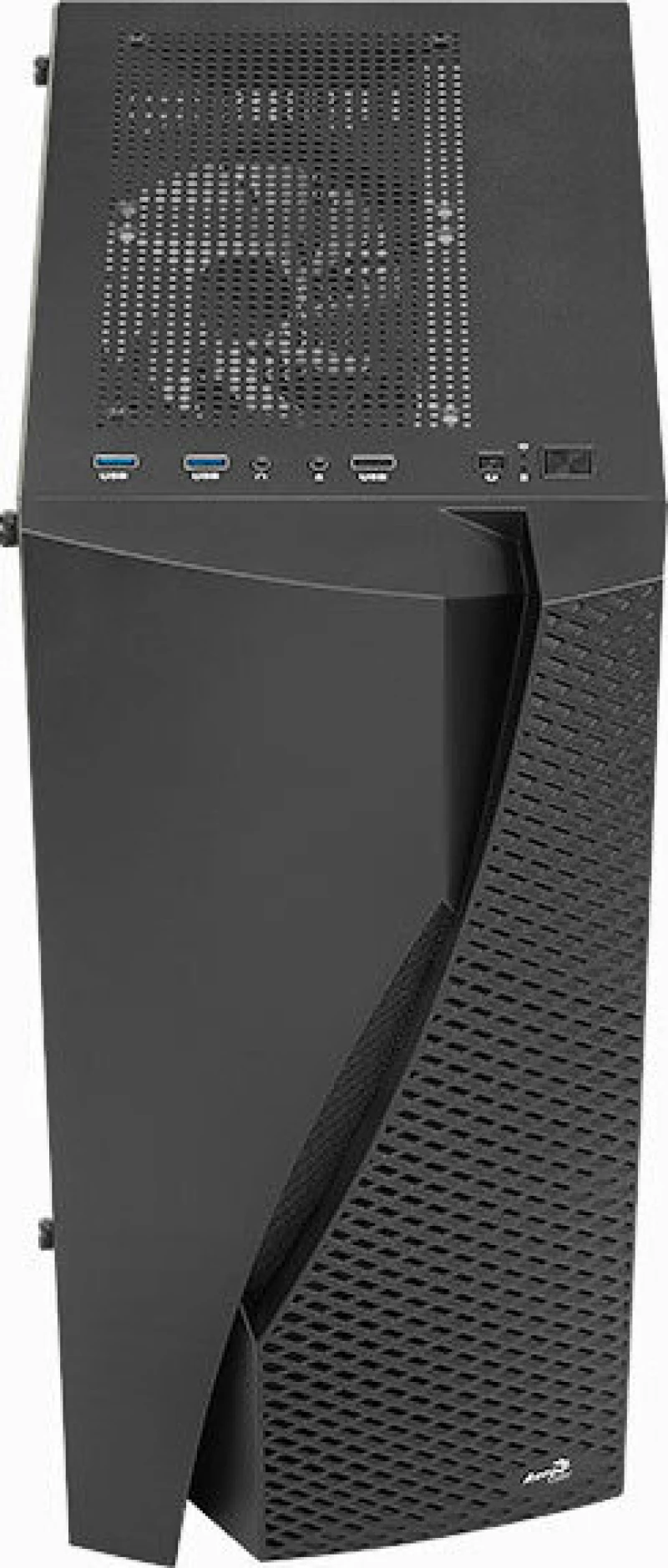 Aerocool WAVEBKV3 κουτί υπολογιστή Μαύρος (Μαύρο)