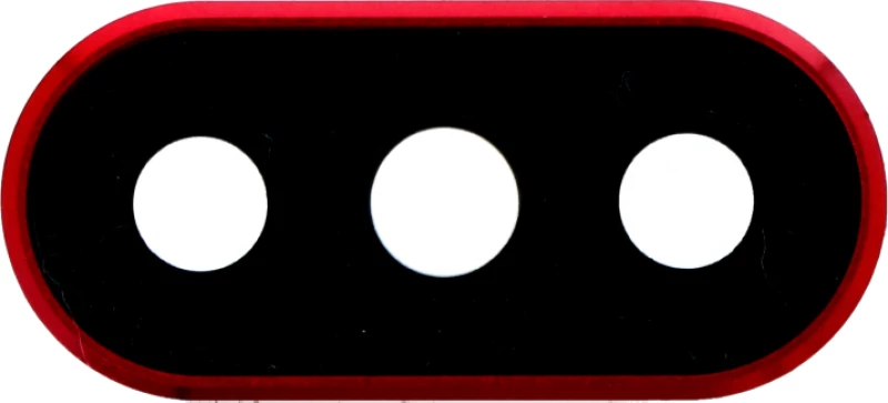 Τζαμάκι Κάμερας με Πλαίσο / Back Camera Lens and Bezel for Xiaomi Redmi Note 6 Pro Pink