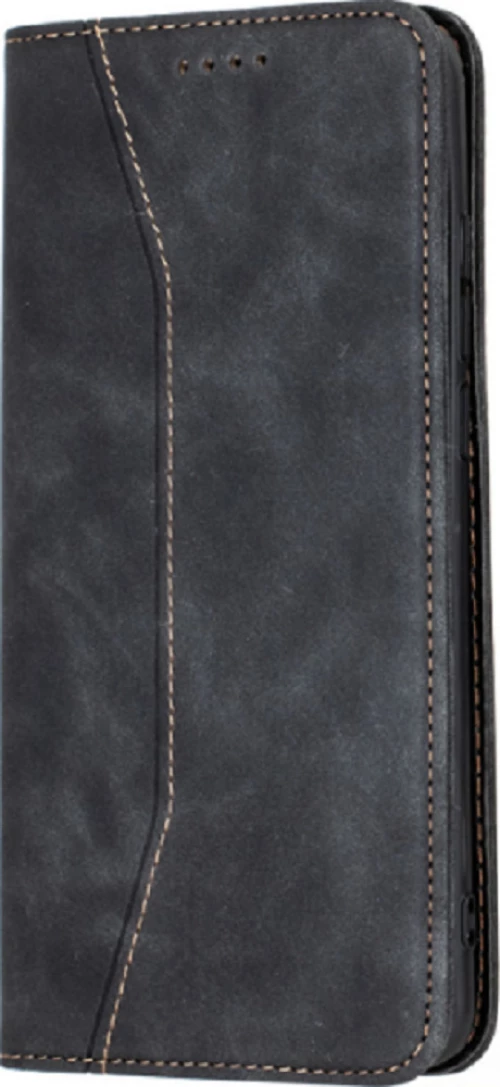 Bodycell PU Leather Wallet Δερματίνης Μαύρο (Redmi Note 10 5G / Poco M3 Pro)