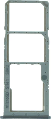 Υποδοχή Κάρτας SIM / SIM Card Tray for Samsung Galaxy A51 Dual Card Version Silver