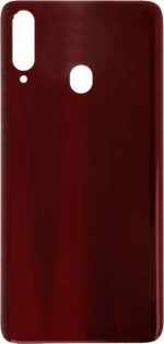 Καπάκι Μπαταρίας / Battery Door with Adhesive for Samsung Galaxy A20s Red
