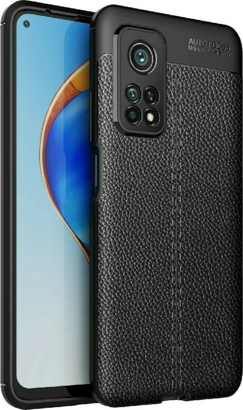 Ancus Autofocus Shockproof Back Cover Σιλικόνης Μαύρο (Xiaomi Mi 10T Lite)