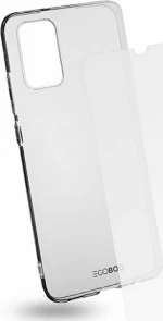 Egoboo Back Cover Σιλικόνης Διάφανο & Tempered Glass (Galaxy A02s)