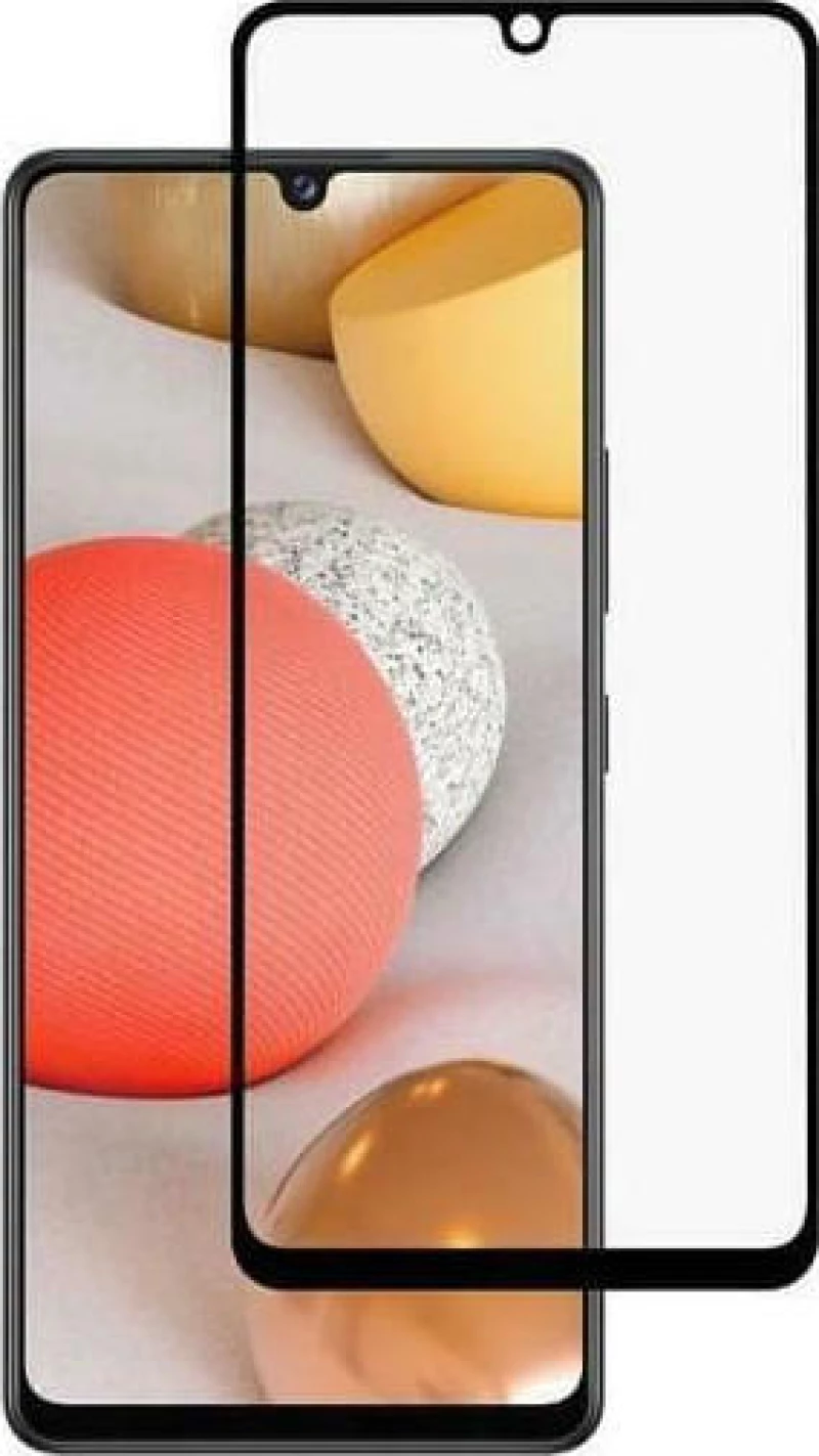 5D Full Glue Tempered Glass - for Samsung Galaxy A42 5G Black ! ΟΕΜ