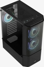 Aerocool Quantum V3 Rgb Tempered Glass Black Accm-Pv30133.11