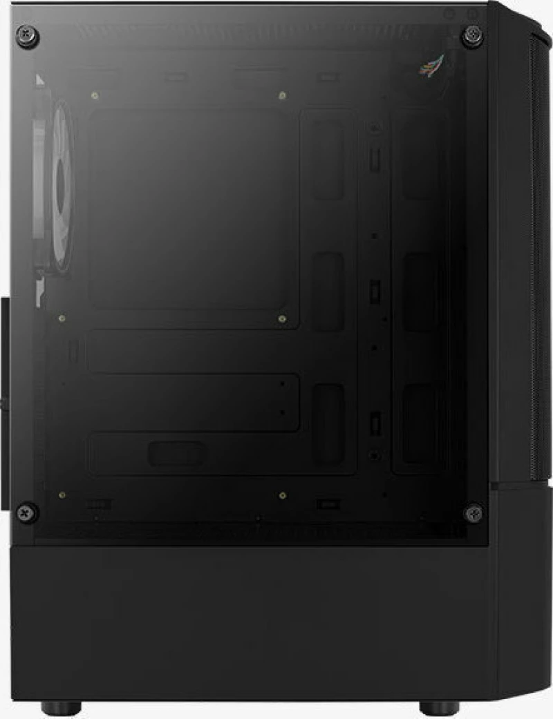 Aerocool Quantum V3 Rgb Tempered Glass Black Accm-Pv30133.11