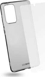 Egoboo Back Cover Σιλικόνης Διάφανο & Tempered Glass (Galaxy A72)