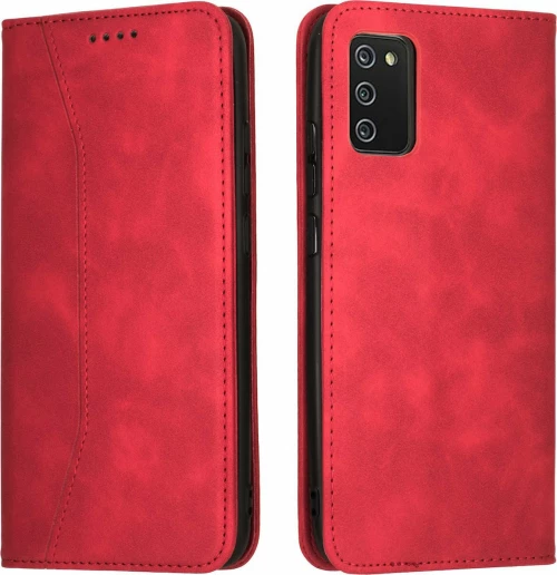 Bodycell Wallet Δερματίνης Κόκκινο (Galaxy A02s)