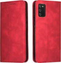 Bodycell Wallet Δερματίνης Κόκκινο (Galaxy A02s)