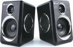 Speaker Kisonli T-005, 2X3W, Usb, Black - 22157
