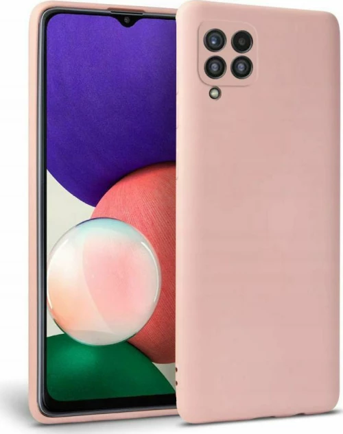 Tech-Protect Icon Back Cover Σιλικόνης Ροζ (Galaxy A22 4G)