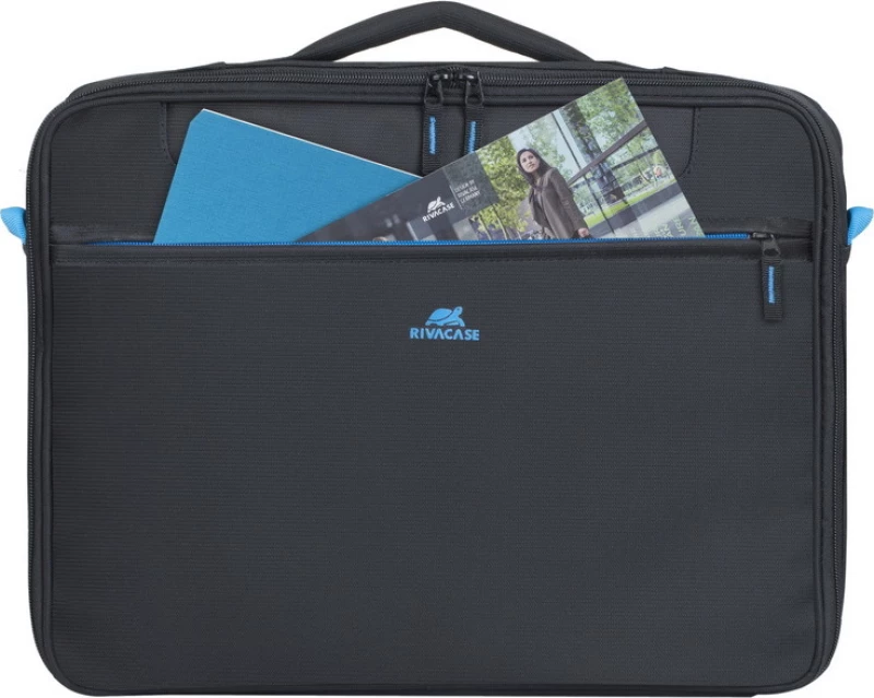 Rivacase 8087 Τσάντα Ώμου / Χειρός για Laptop 16" σε Μαύρο χρώμα