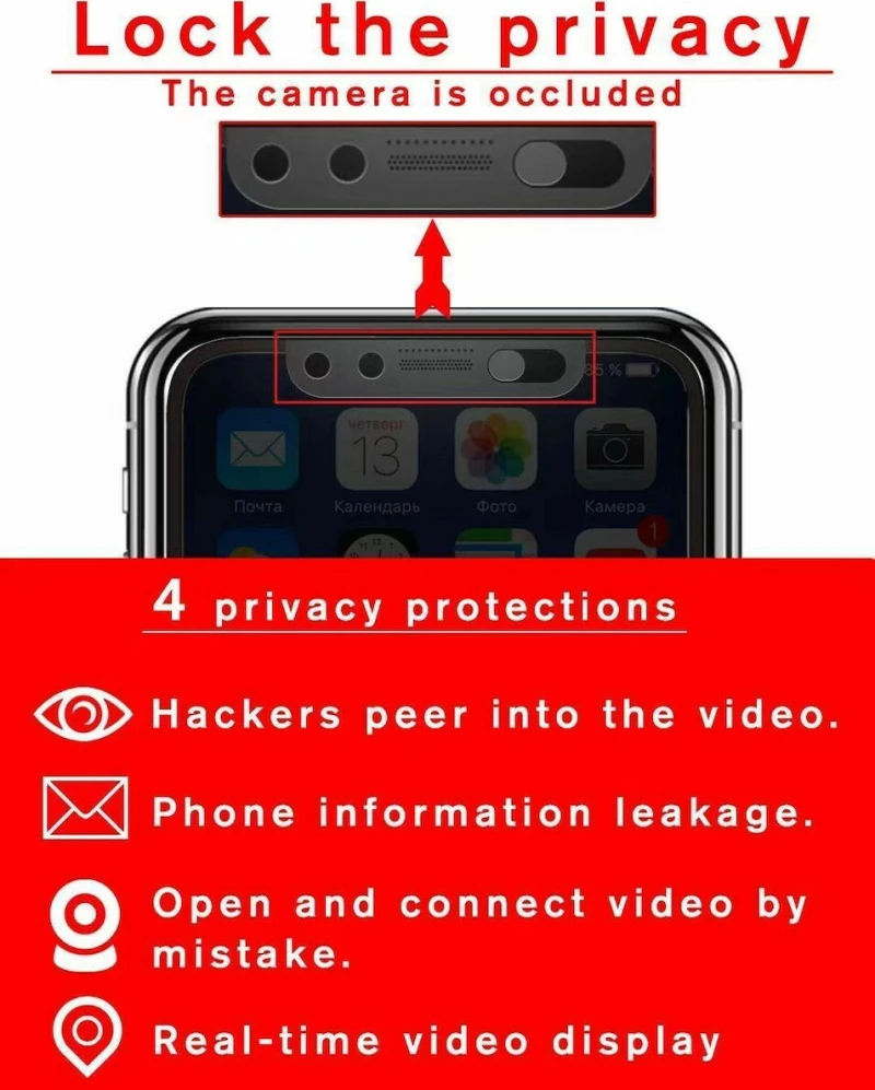 GL490 ANTI SPY TEMPERED GLASS FOR IPHONE 12 / 12 PRO FULL GLUE FULL COVER BLACK