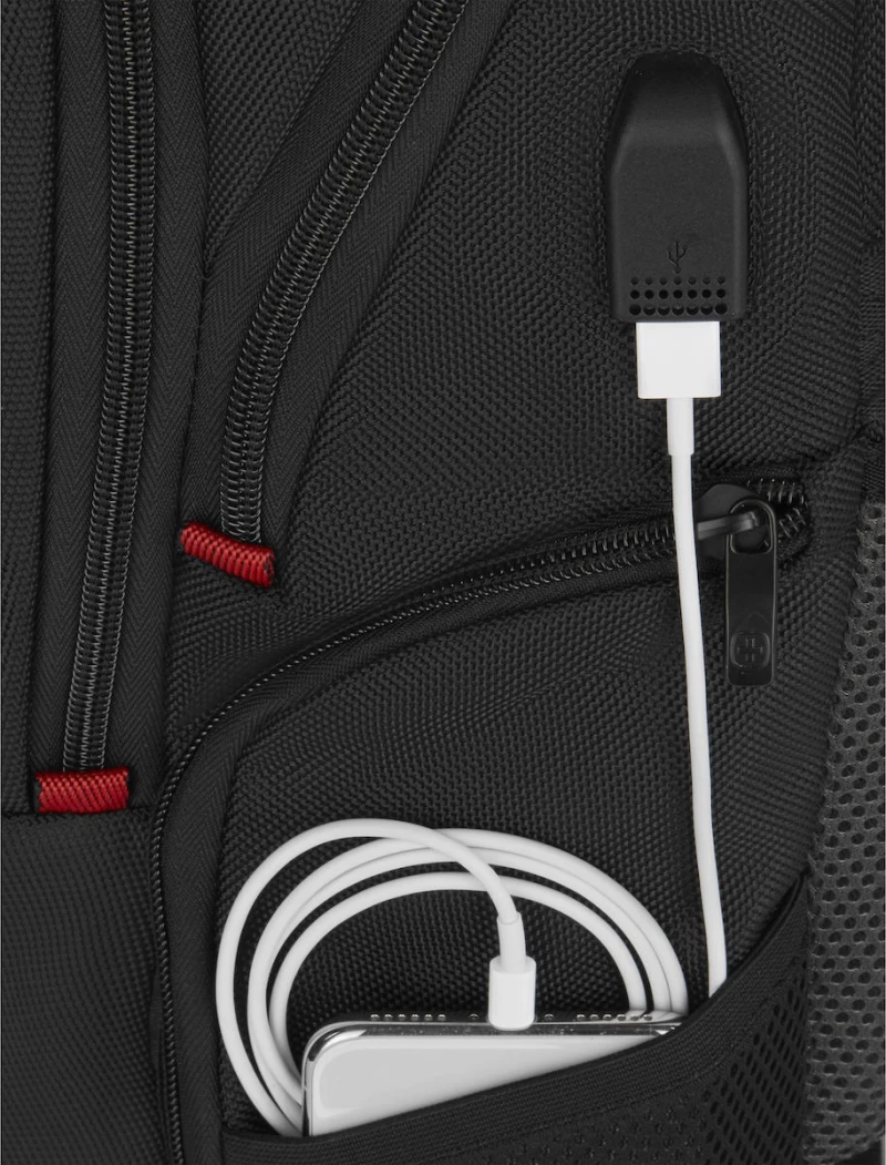 Wenger Pegasus Deluxe Τσάντα Πλάτης για Laptop 16" σε Μαύρο χρώμα