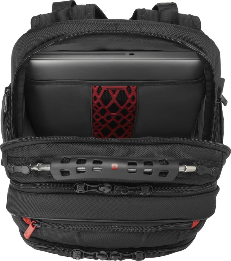 Wenger Pegasus Deluxe Τσάντα Πλάτης για Laptop 16" σε Μαύρο χρώμα