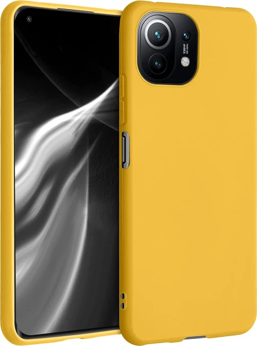 KWmobile Back Cover Σιλικόνης Honey Yellow (Mi 11 Lite)