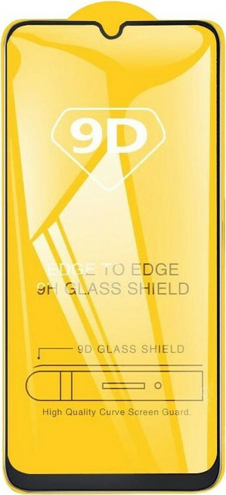 Τζαμάκι Προστασίας Tempered Glass Full Glue 5D για A20S – Μαύρο