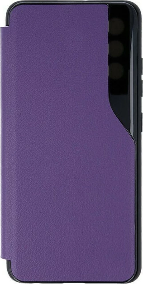 Hurtel Smart View Book Δερματίνης Μωβ (Redmi Note 10 / 10s)