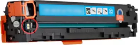 Συμβατό-HP CF541X 203X Cyan