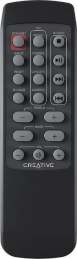 Creative T100 Ασύρματα Ηχεία Υπολογιστή 2.0 με Bluetooth και Ισχύ 40W σε Μαύρο Χρώμα