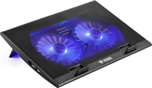 Yenkee Cooling Stand for Notebook up to 17'' Μαύρο YSN 120 (hot weekends)
