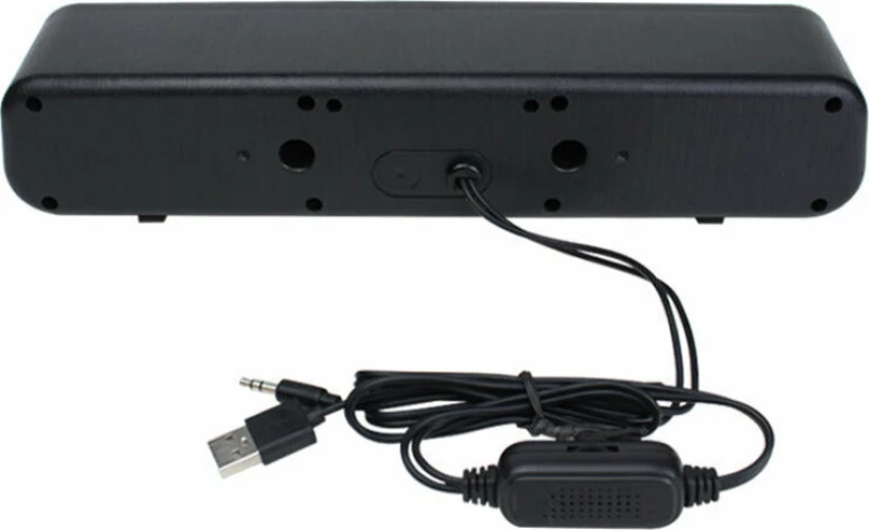 Speaker Kisonli i-520, 2x3W, USB, Black - 22154