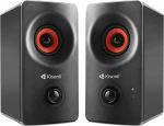 Kisonli AC-9002BT Ηχεία Υπολογιστή 2.0 με Bluetooth και Ισχύ 5W σε Μαύρο Χρώμα