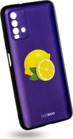 Egoboo Mat Back Cover Σιλικόνης Royal Lemons (Poco M3 / Redmi 9T)