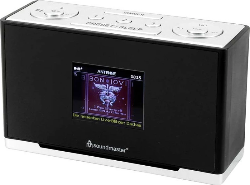 Soundmaster UR240SW Επιτραπέζιο Ραδιόφωνο DAB Μαύρο