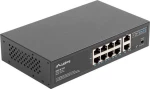 Lanberg Switch Poe+ Rack 10"/19" Rsfe-8P-2Ge-120 (Rsfe-8P-2Ge-120)