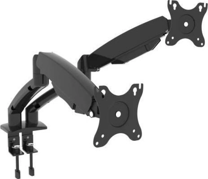 Focus Mount DLB702 Επιτραπέζιος Βραχίονας Στήριξης για 2 Οθόνες έως 30" και 8kg