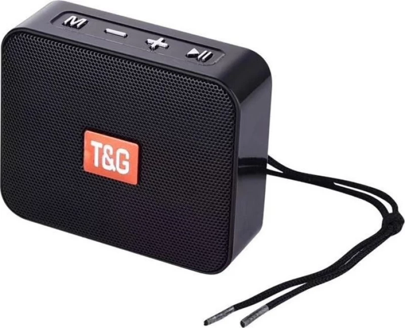 T&G TG-166 Ηχείο Bluetooth 5W με 2 ώρες Λειτουργίας Black