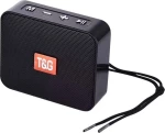 T&G TG-166 Ηχείο Bluetooth 5W με 2 ώρες Λειτουργίας Black