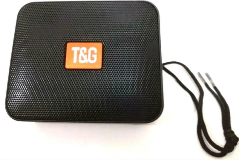 T&G TG-166 Ηχείο Bluetooth 5W με 2 ώρες Λειτουργίας Black